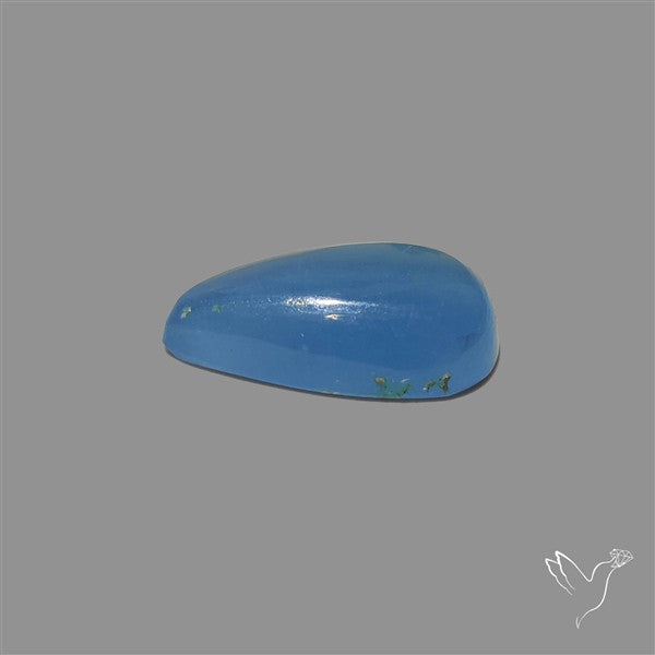 Caribbean Blue Calcite Cabochon aka Blue Onyx