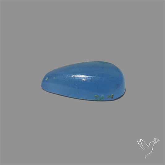 Caribbean Blue Calcite Cabochon aka Blue Onyx