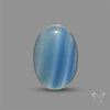 Caribbean Blue Calcite Cabochon aka Blue Onyx