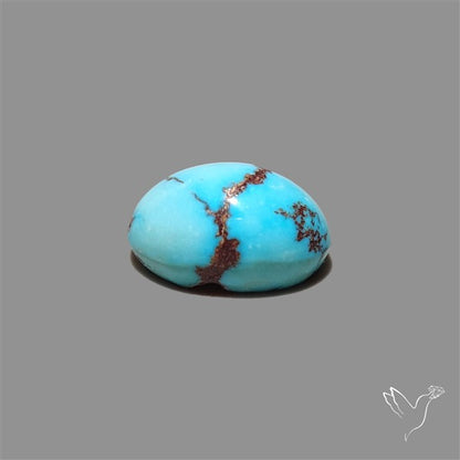 Rare Egyptian Turquoise Cabochon from Sinai Peninsula