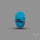 Rare Egyptian Turquoise Cabochon from Sinai Peninsula