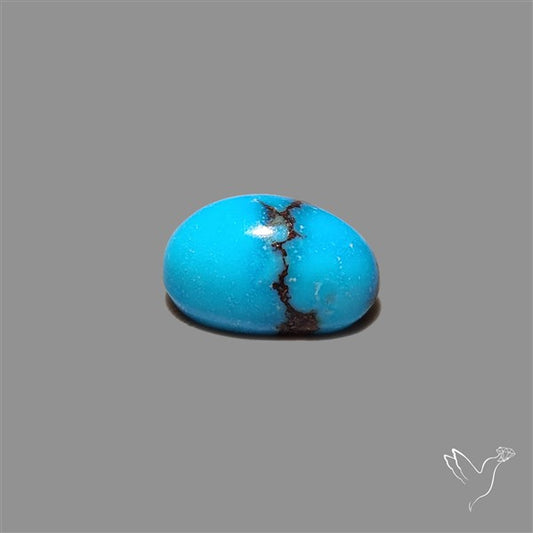 Rare Egyptian Turquoise Cabochon from Sinai Peninsula