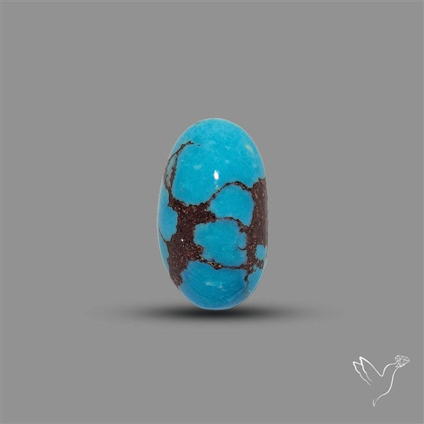 Rare Egyptian Turquoise Cabochon from Sinai Peninsula