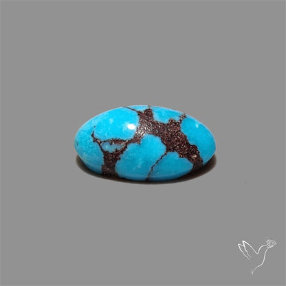 Rare Egyptian Turquoise Cabochon from Sinai Peninsula
