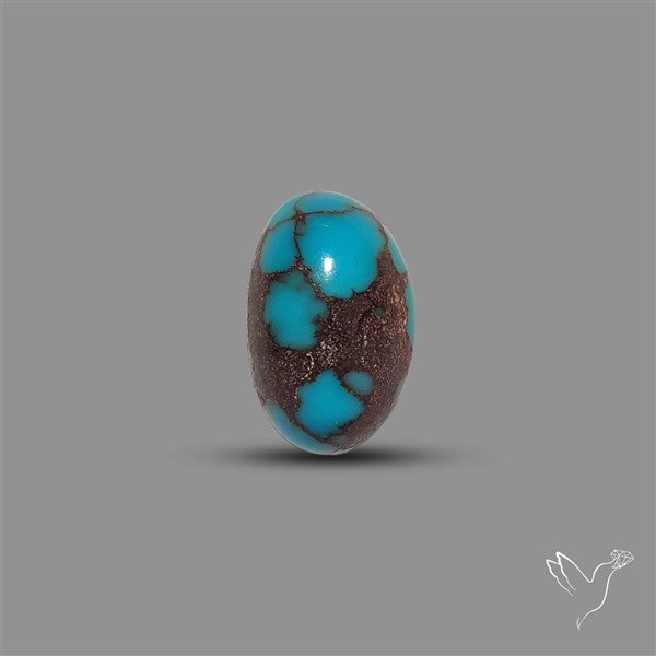 Rare Egyptian Turquoise Cabochon from Sinai Peninsula