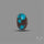 Rare Egyptian Turquoise Cabochon from Sinai Peninsula