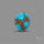 Rare Egyptian Turquoise Cabochon from Sinai Peninsula