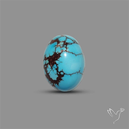 Rare Egyptian Turquoise Cabochon from Sinai Peninsula