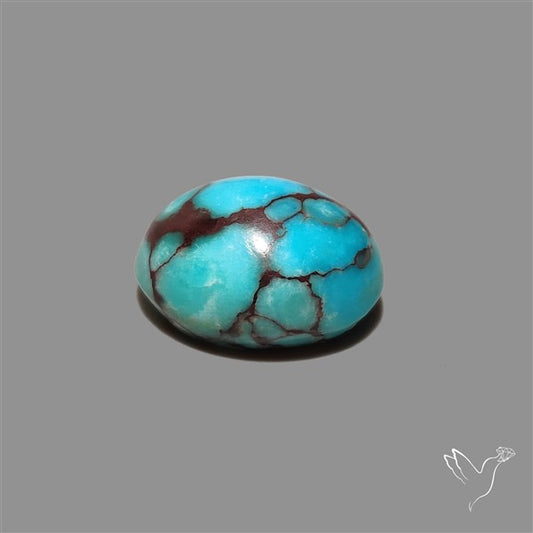Rare Egyptian Turquoise Cabochon from Sinai Peninsula