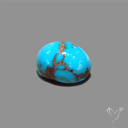 Rare Egyptian Turquoise Cabochon from Sinai Peninsula
