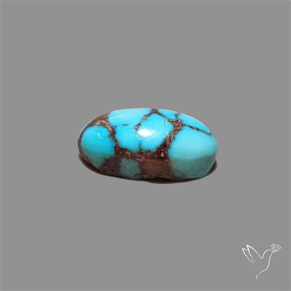 Rare Egyptian Turquoise Cabochon from Sinai Peninsula