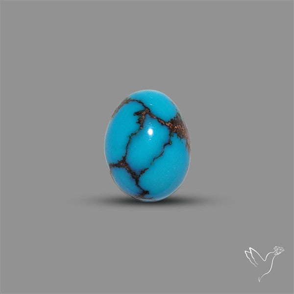 Rare Egyptian Turquoise Cabochon from Sinai Peninsula