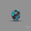 Rare Egyptian Turquoise Cabochon from Sinai Peninsula