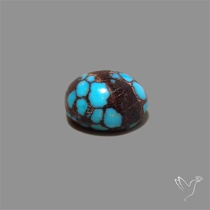 Rare Egyptian Turquoise Cabochon from Sinai Peninsula