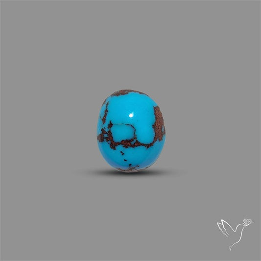 Rare Egyptian Turquoise Cabochon from Sinai Peninsula