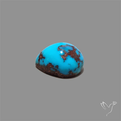 Rare Egyptian Turquoise Cabochon from Sinai Peninsula