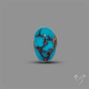 Rare Egyptian Turquoise Cabochon from Sinai Peninsula