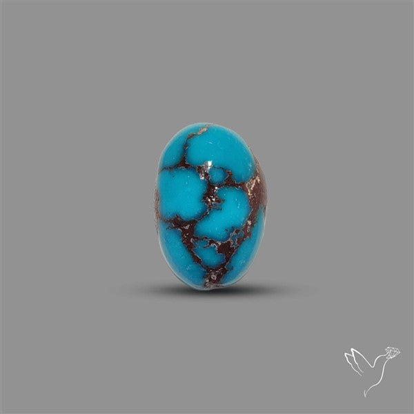 Rare Egyptian Turquoise Cabochon from Sinai Peninsula