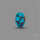 Rare Egyptian Turquoise Cabochon from Sinai Peninsula