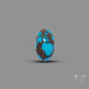 Rare Egyptian Turquoise Cabochon from Sinai Peninsula
