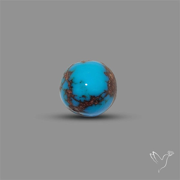 Rare Egyptian Turquoise Cabochon from Sinai Peninsula