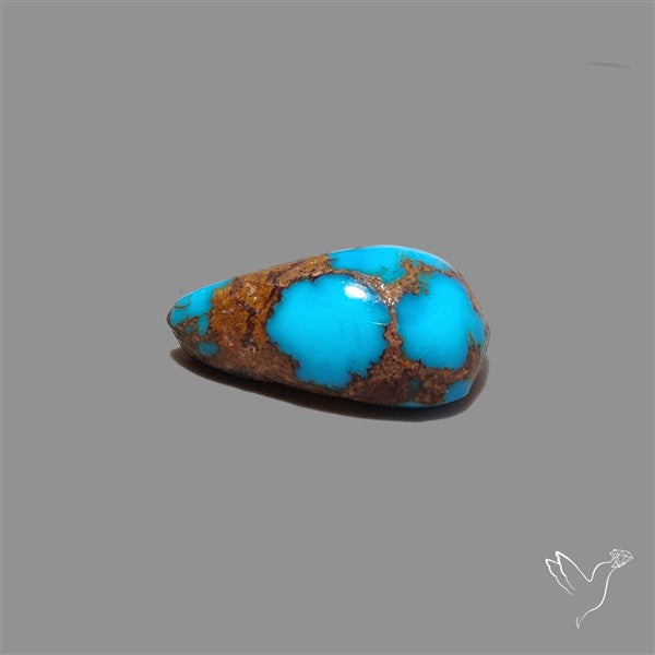 Rare Egyptian Turquoise Cabochon from Sinai Peninsula