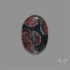 Ruby in Arfvedsonite Cabochon