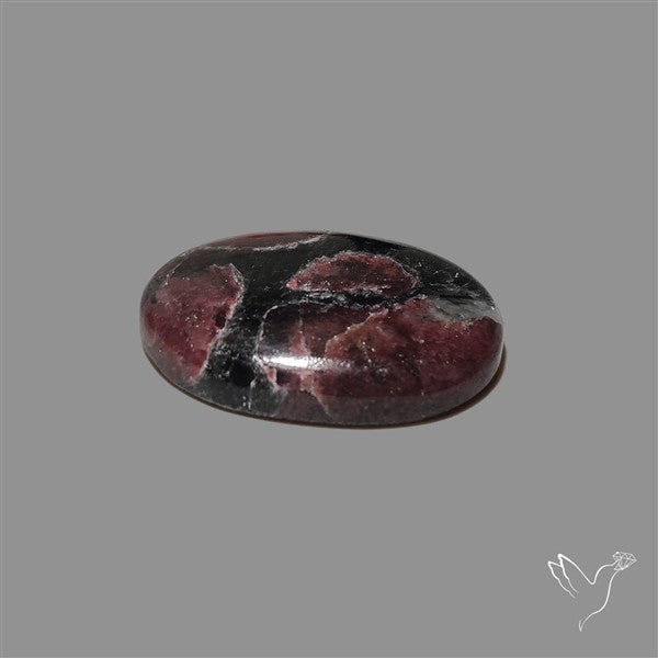 Ruby in Arfvedsonite Cabochon