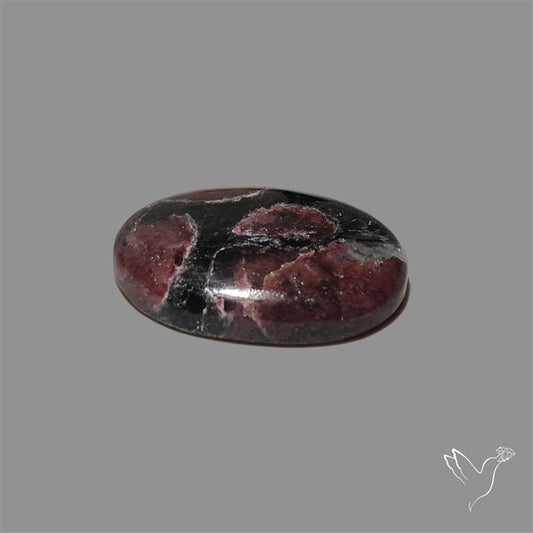 Ruby in Arfvedsonite Cabochon