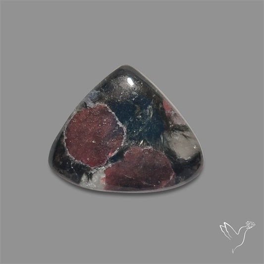 Ruby in Arfvedsonite Cabochon