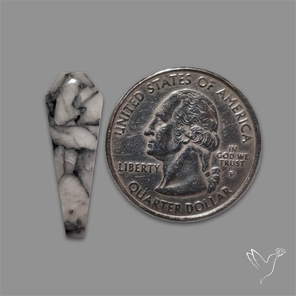 Pinolith Coffin Cabochon