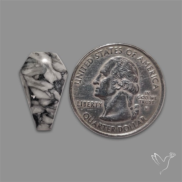 Pinolith Coffin Cabochon
