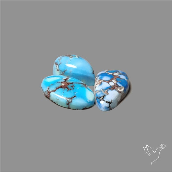 Golden Hill Turquoise Cabochons Lot