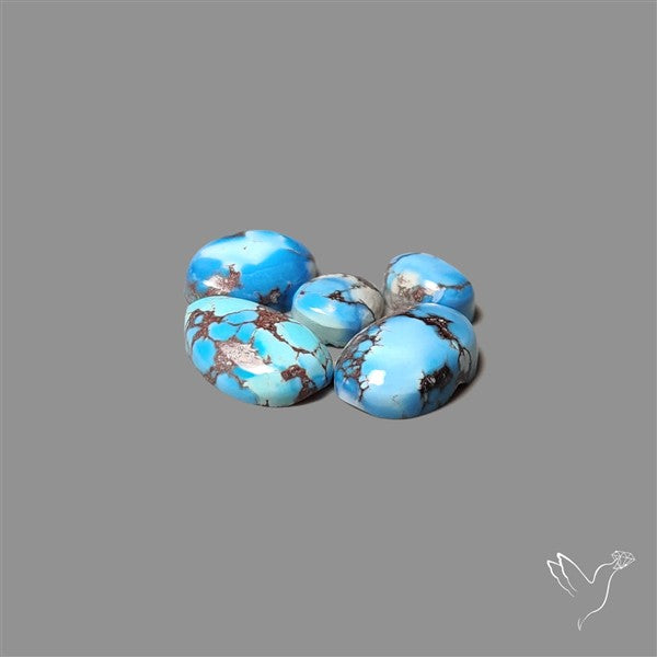 Golden Hill Turquoise Cabochons Lot