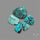 Hubei Turquoise Cabochons Lot