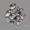Black Tourmalinated Quartz Cabochons Lot