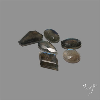 Step Cut Labradorite Lot