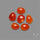 Rose Cut Carnelian Agate Lot