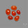 Rose Cut Carnelian Agate Lot