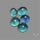 Belgian Fluorite Cabochons Lot
