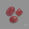 Pink Tourmaline Cabochons Lot