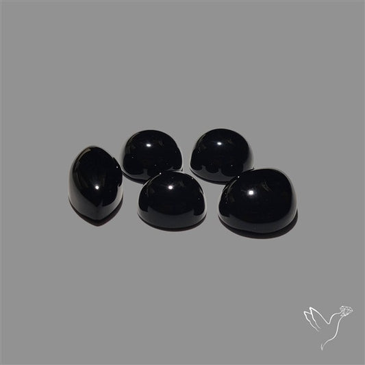 Black Onyx Cabochons Lot
