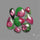 Flashy Ruby Zoisite Cabochons Lot