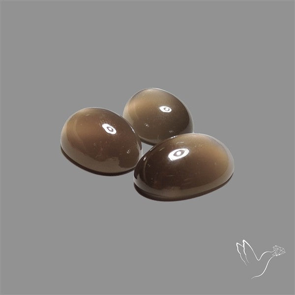 Black Moonstone Cabochons Lot