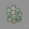 Rose Cut Aqua Chrysoprase Lot
