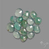 Rose Cut Aqua Chrysoprase Lot