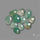 Rose Cut Aqua Chrysoprase Lot