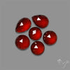 Rose Cut Hessonite Garnet Lot