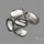 Black Moonstone With Sunstone Inclusions Cabochons Lot