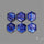 Step Cut Dichroic Glass Hexagons Lot